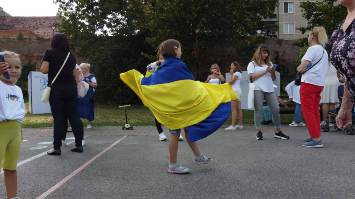 Ziua Independenței Ucrainei sărbătorită la Sibiu - VIDEO FOTO