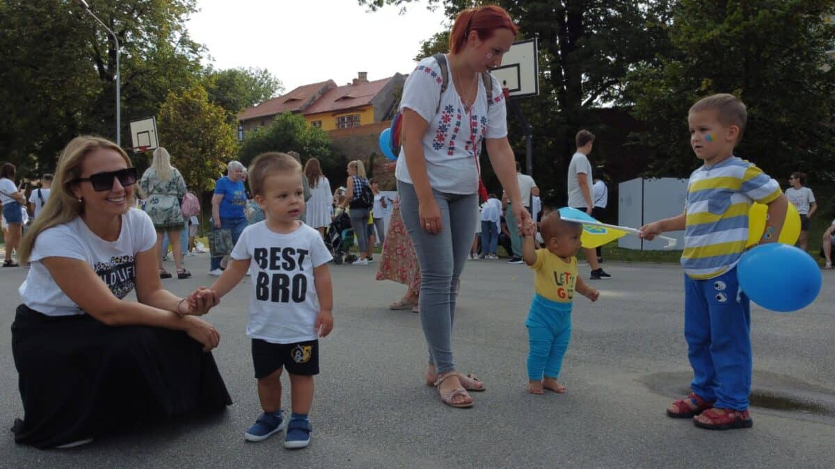 Ziua Independenței Ucrainei sărbătorită la Sibiu - VIDEO FOTO