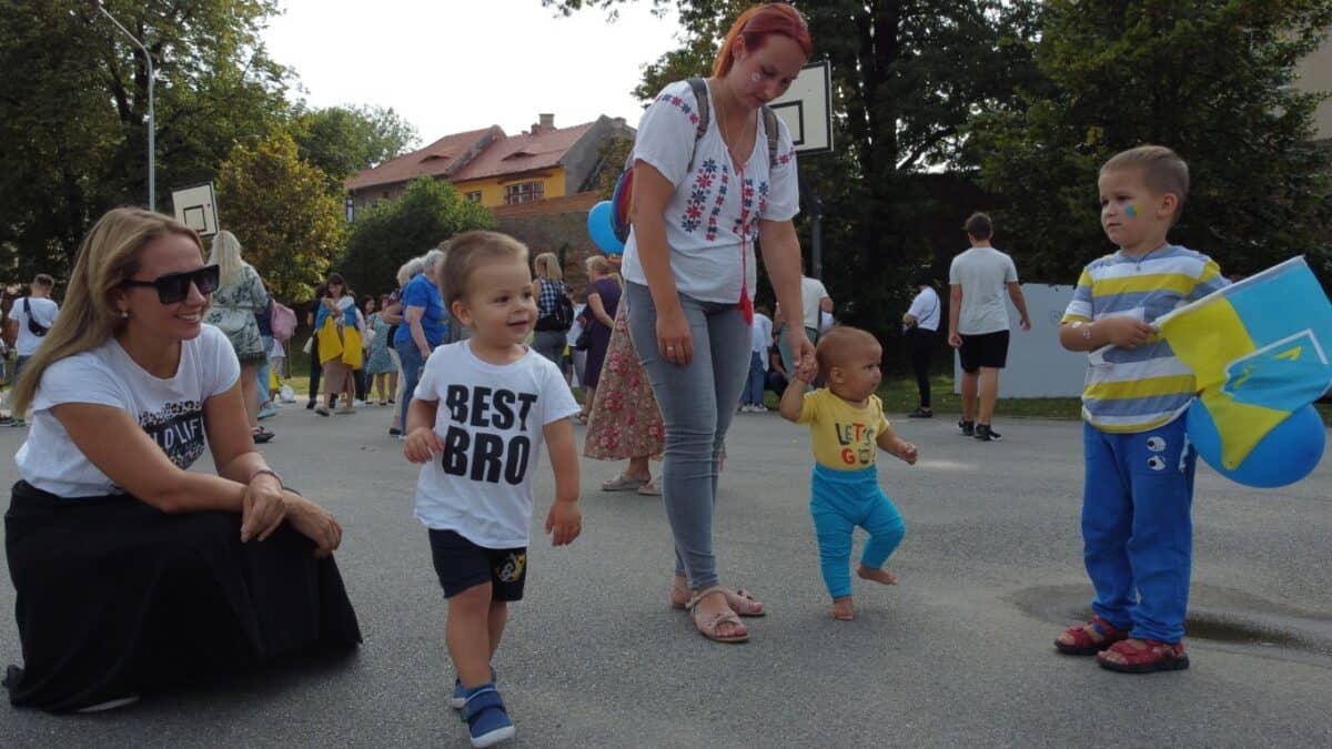 Ziua Independenței Ucrainei sărbătorită la Sibiu - VIDEO FOTO