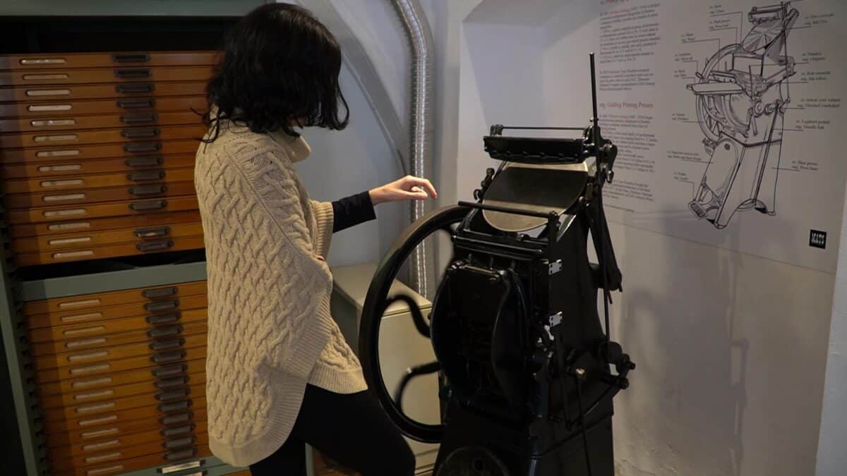 video foto premieră la sibiu - muzeul tipografiei se deschide pe strada ocnei