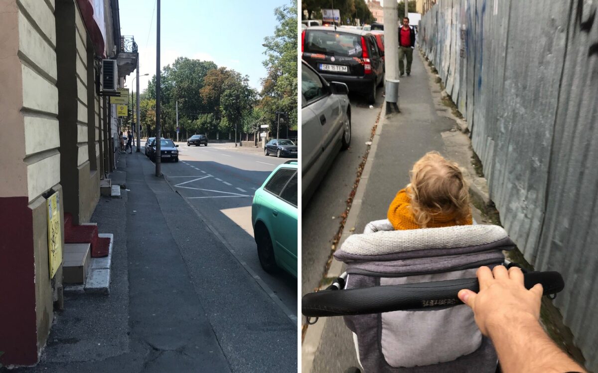 FOTO: Bulevardul Victoriei se transformă în promenadă - Spații de relaxare și locuri de odihnă