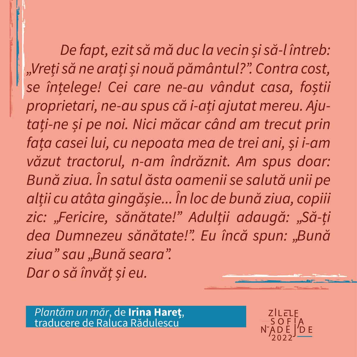 Sibiul, găzdă pentru evenimentul ”Zilele Sofia Nădejde” – „Cum scriu femeile în vremea războiului”, tema principală a ediției din acest an