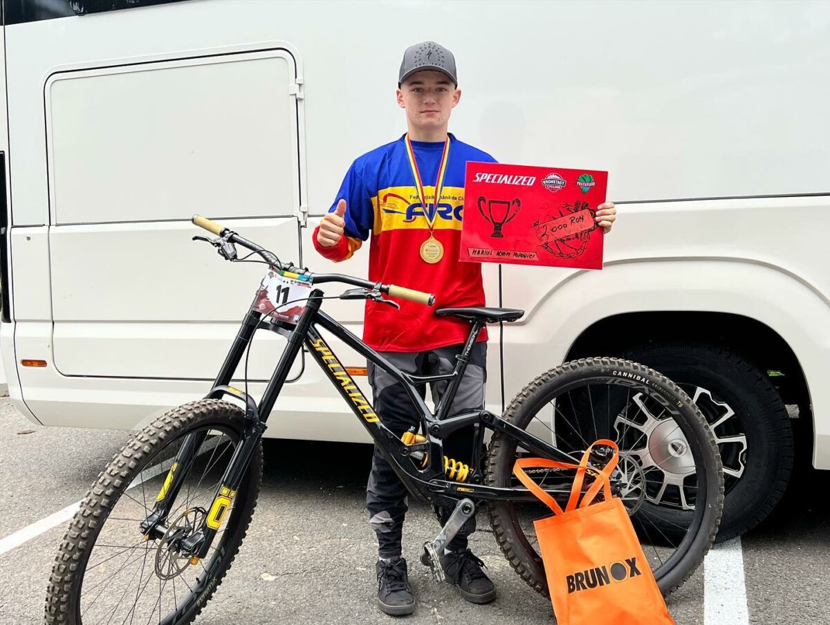 Un sibian campion national la Downhill - Mario: „Nu mă gândeam că voi câștiga”