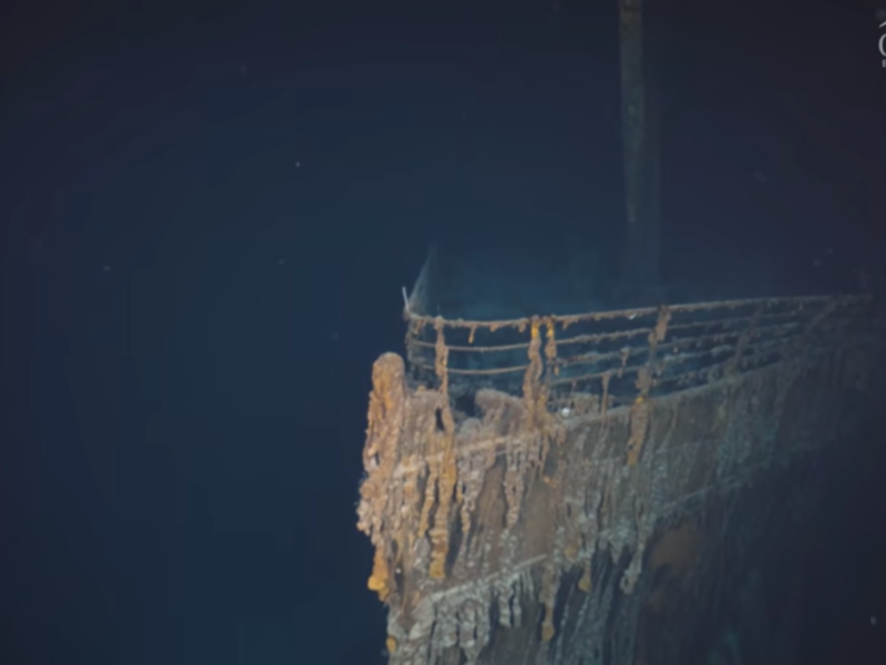 VIDEO Cum arată Titanicul scufundat acum 110 ani în Oceanul Atlantic