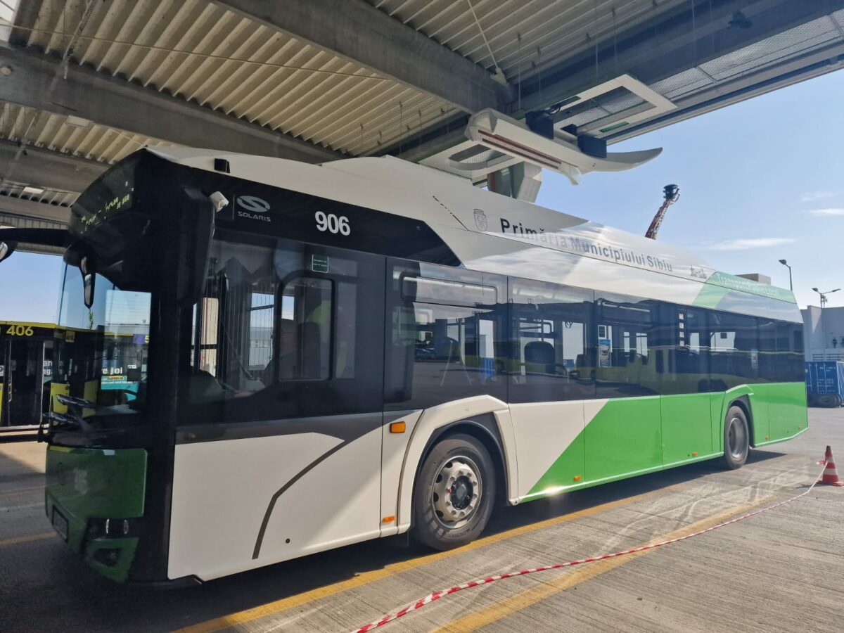 sibiul cumpără primele șase autobuze electrice pentru transport în zona metropolitană