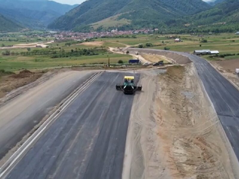 video imagini spectaculoase cu lotul doi al autostrăzii sibiu – pitești - începe de la boița și se finalizează la cornetu, în vâlcea