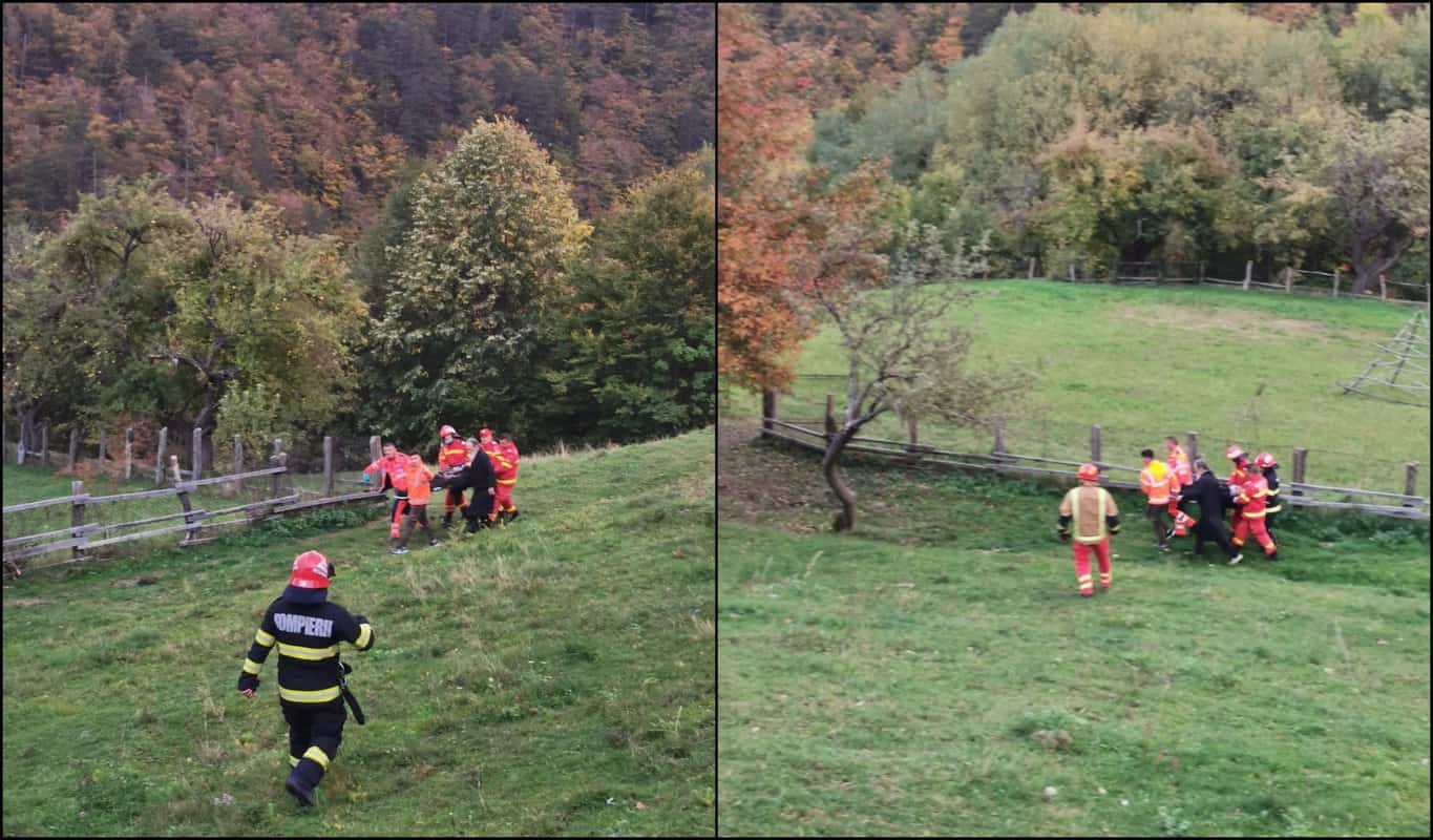 foto: accident grav la călimănești pe drumul către o mănăstire - doi călugări implicați în eveniment