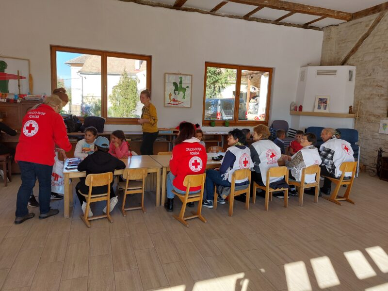 ”bazarul comunității” la cisnădie - o firmă vrea să strângă donații pentru 200 de copii din roșia montană