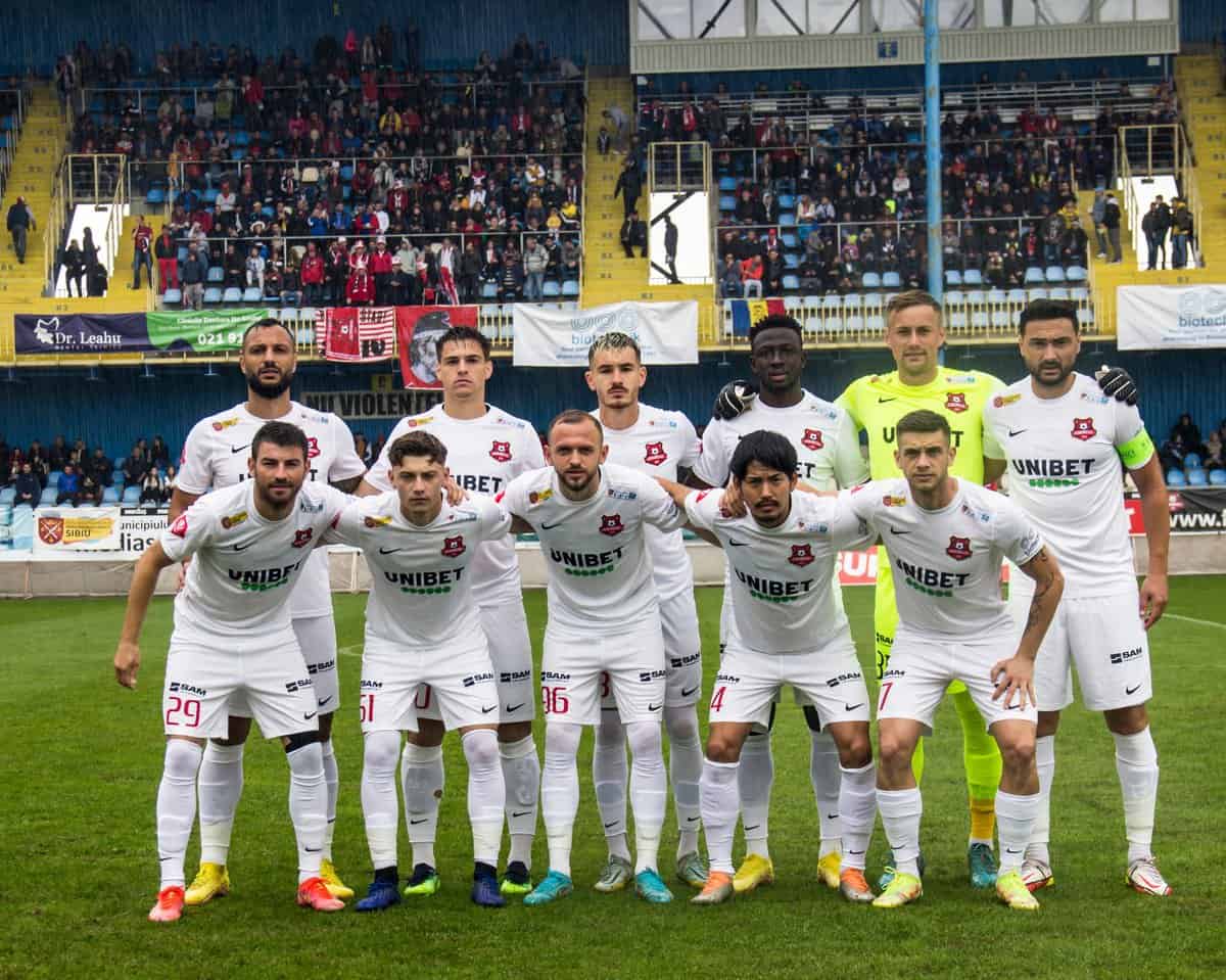 FOTBAL: Înfrângere dură pentru FC Hermannstadt - Sibiu Independent