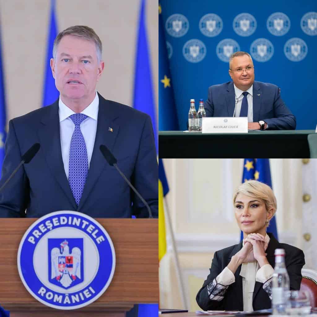 klaus iohannis, nicolae ciucă și raluca turcan: “pensiile vor fi mărite în limitele inflației” (c.p.)