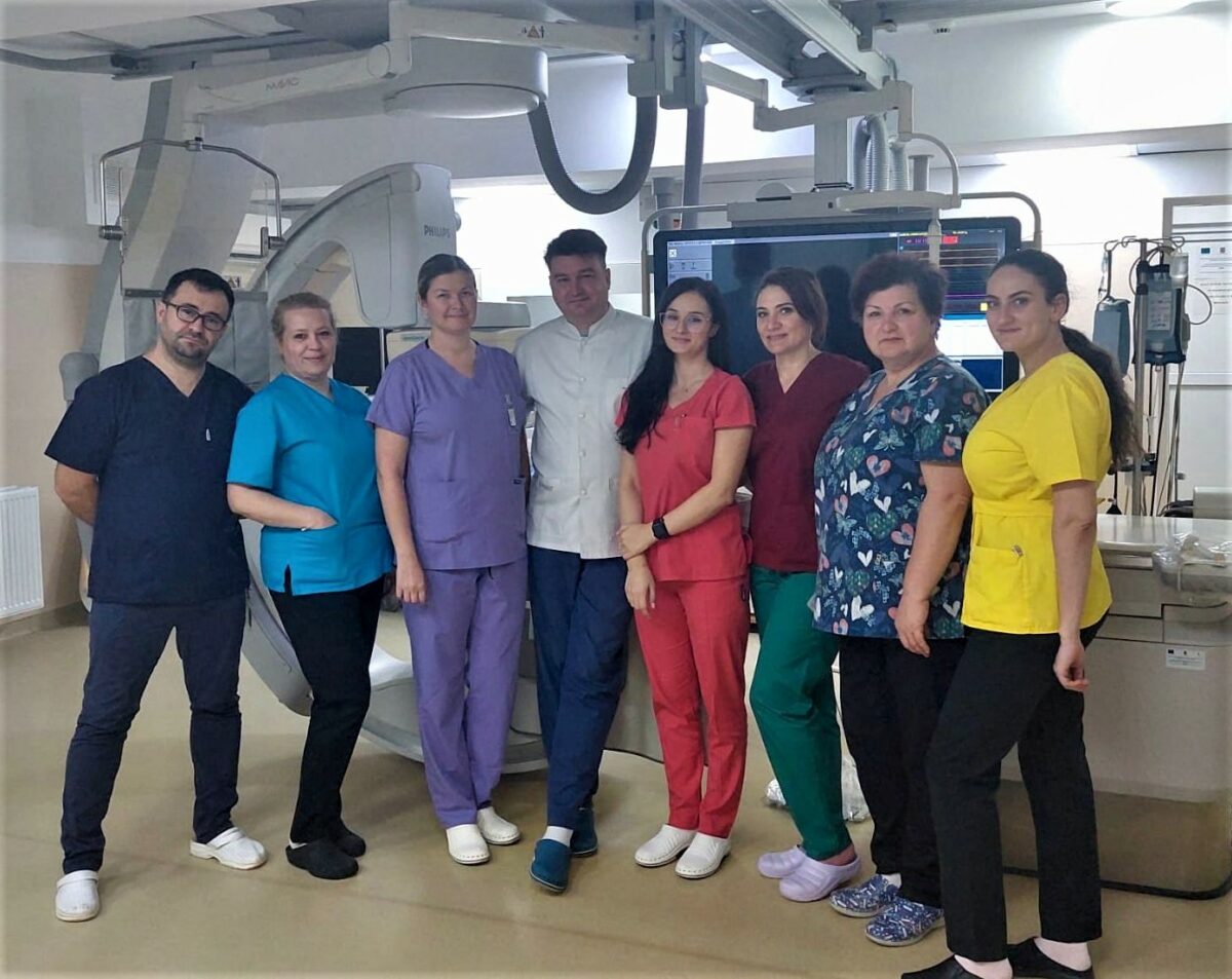 FOTO SCJU Sibiu se aliniază în rândul spitalelor care desfășoară activități complexe de implant de dispozitive cardiace