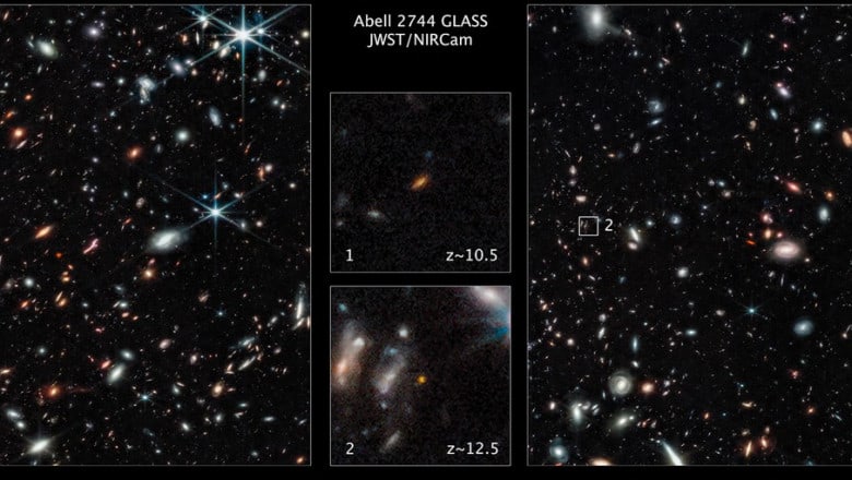 imagini surprinzătoare de la telescopul spațial james webb – au fost găsit două dintre cele mai vechi galaxii