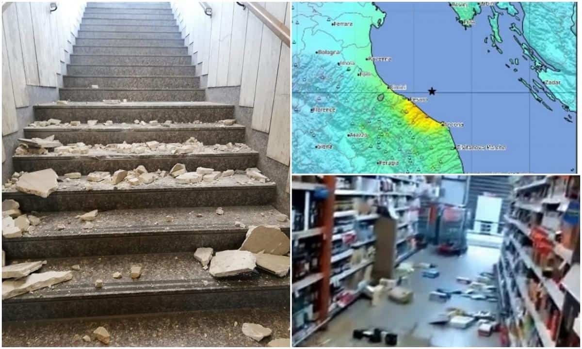 italia, zguduită de cutremure miercuri dimineață - un seism puternic cu magnitudinea 5,7, urmat de alte 20 de replici