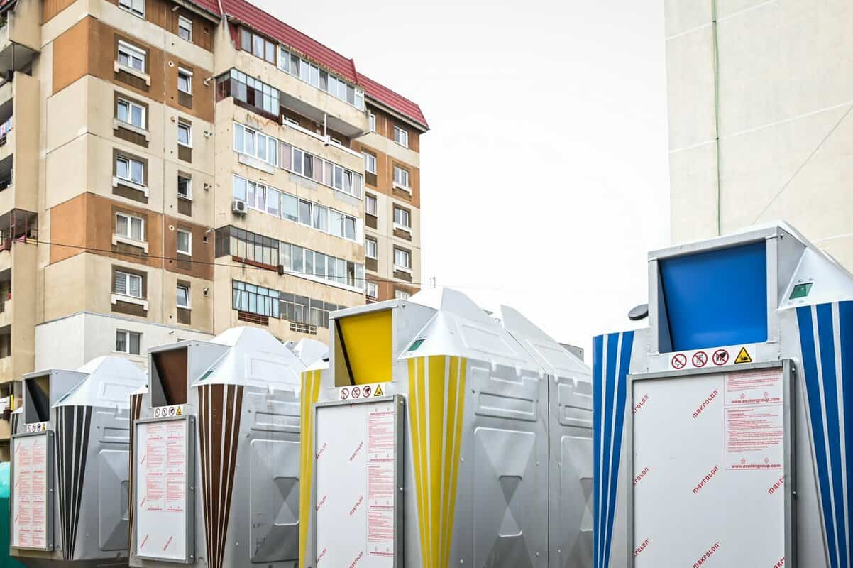 noutăți în salubrizarea sibiului - containere moderne, spații pentru deșeuri din construcții și amenzi serioase pentru contravenienți