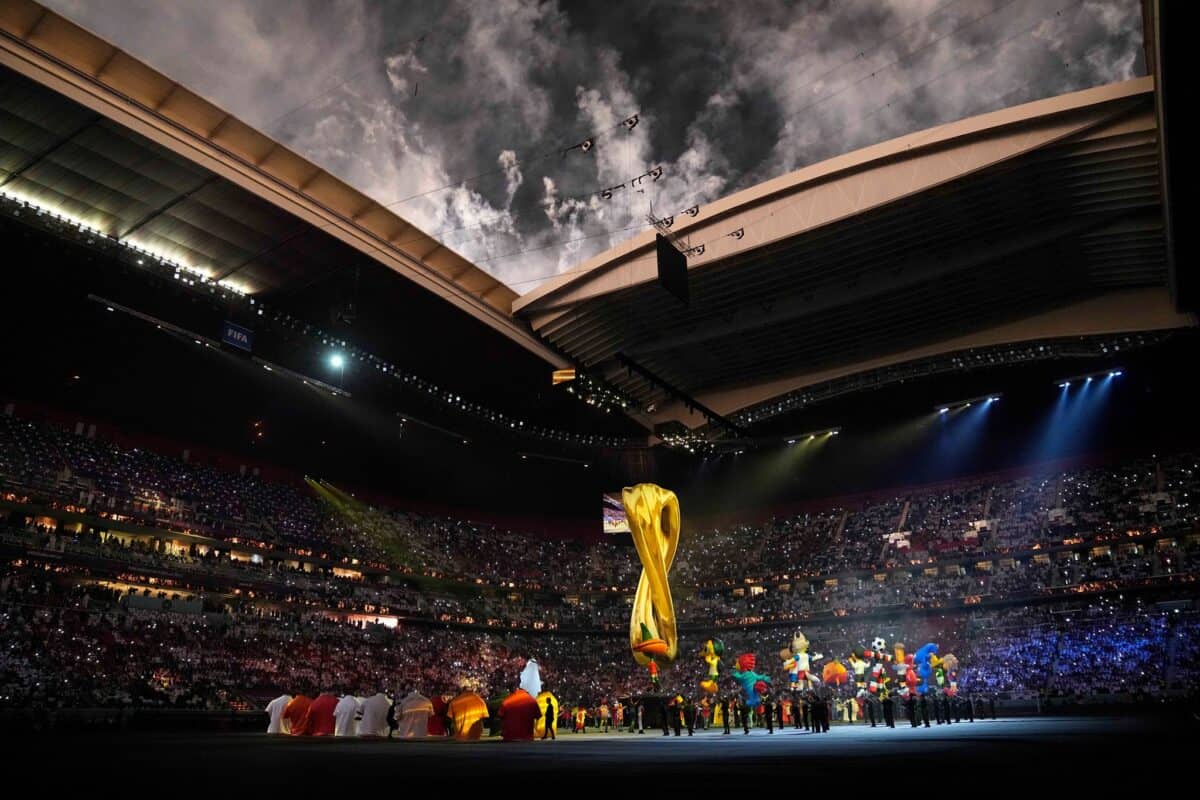 galerie foto - imagini spectaculoase de la ceremonia de deschidere a campionatului mondial de fotbal din qatar