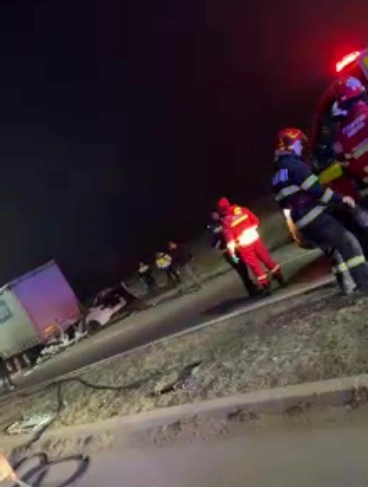 update video: accident grav lângă dedeman în sibiu - două persoane decedate