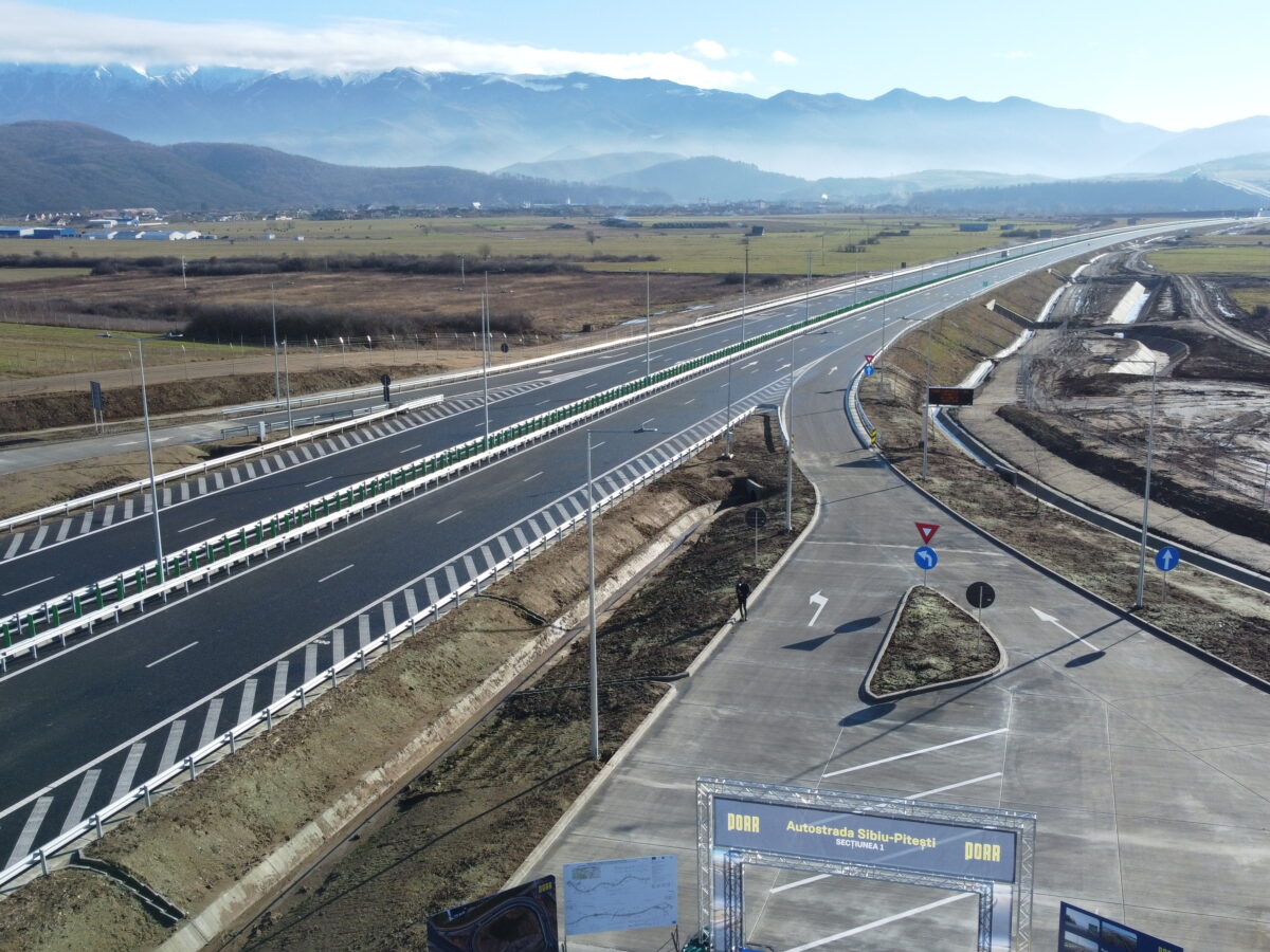 limită de viteză de 120 km/h pe cea mai nouă autostradă din sibiu - pe viaductul de la tălmaciu va fi redusă la 80 km/h