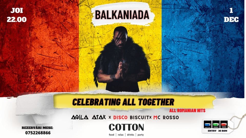 Weekend cu petreceri de top în Cotton, concerte folk și filme în premieră la Sibiu