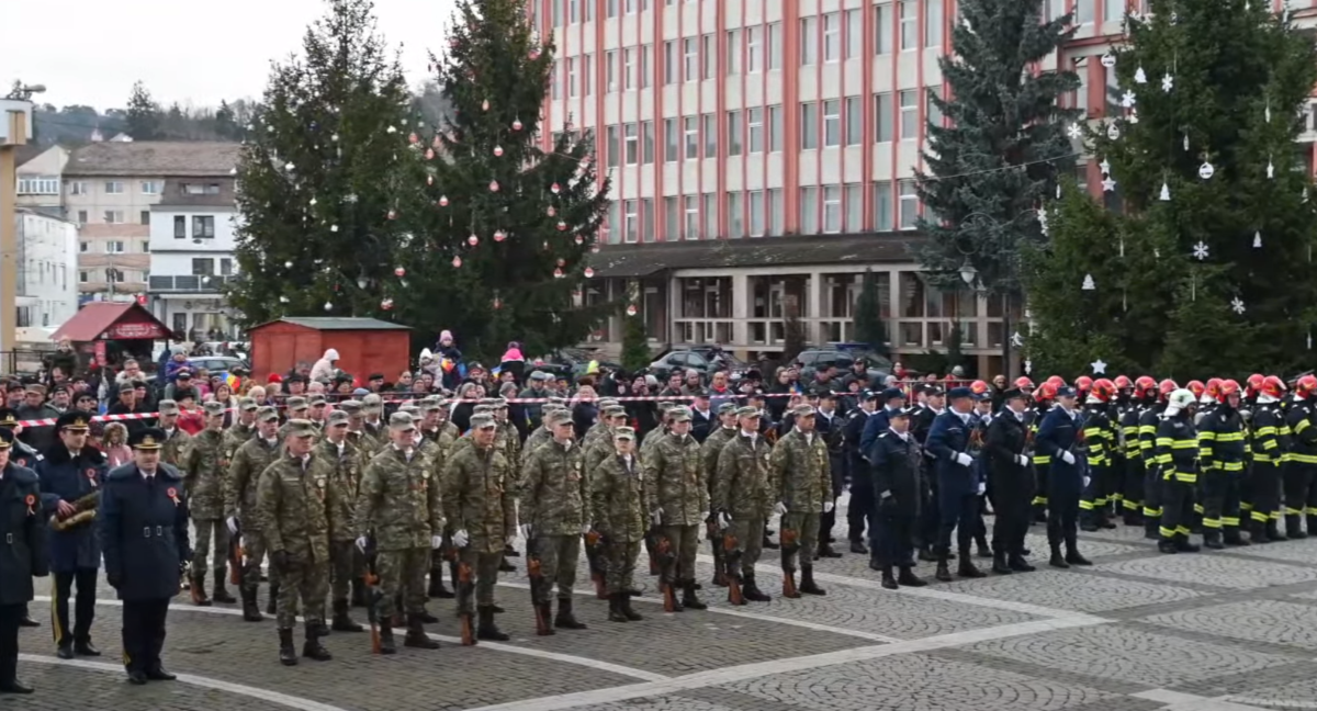 live defilare de 1 decembrie la mediaș