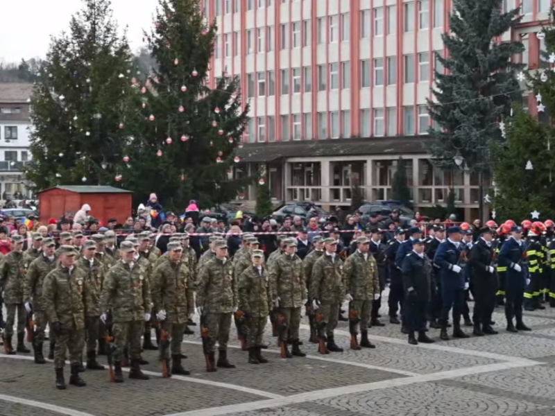 live defilare de 1 decembrie la mediaș