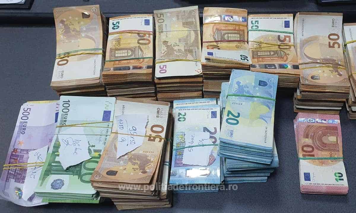 un bărbat a încercat să intre în românia cu peste 300.000 de euro nedeclarați