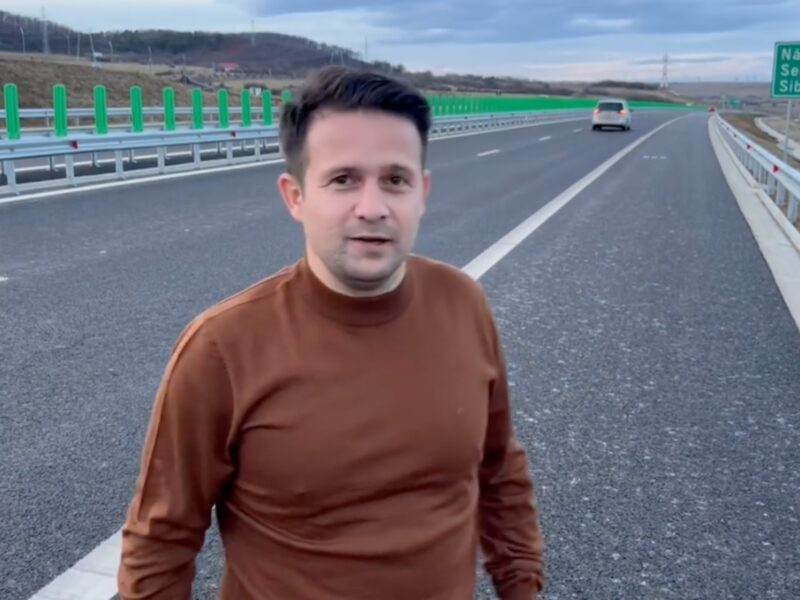 video: magicianul robert tudor, după deschiderea autostrăzii sibiu - boița: „ar trebui să luăm o piatră să o băgăm în sân”