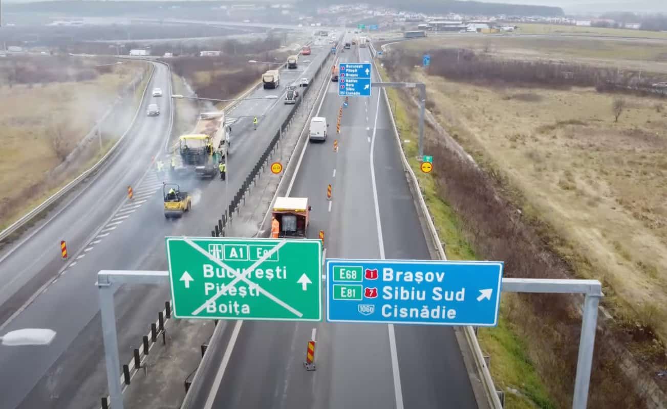 video: nodul rutier de la șelimbăr de pe autostrada sibiu - boița a fost deschis circulației