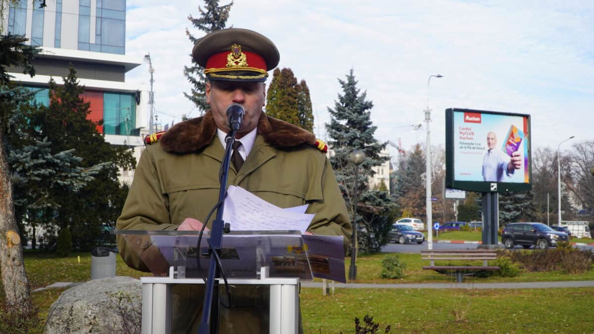 video protest pașnic la depunerea de coroane de la sibiu, la 33 de ani de la revoluție - „am plătit cu sânge acest altar al libertății”