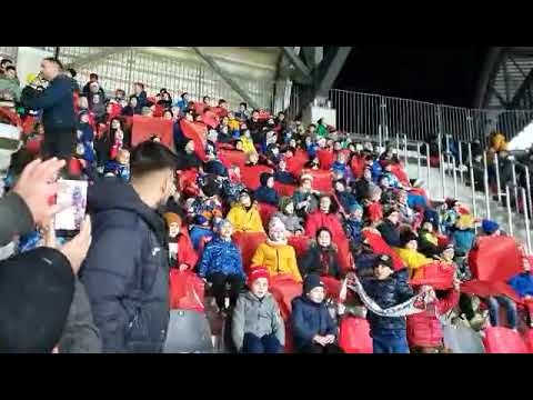 video foto show total și atmosferă ca în champions league la sibiu - imagini superbe de la inaugurarea stadionului „municipal”