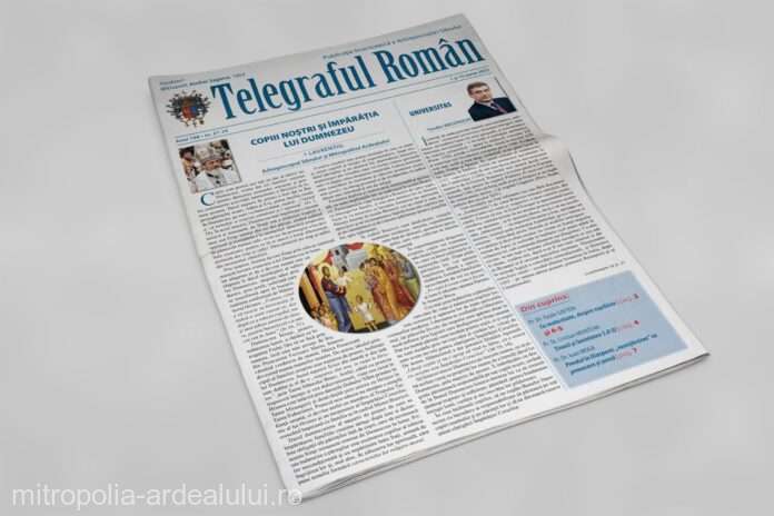 cel mai vechi ziar din românia implinești marți 170 de ani - publicația ”telegraful român” a apărut pentru prima dată la sibiu