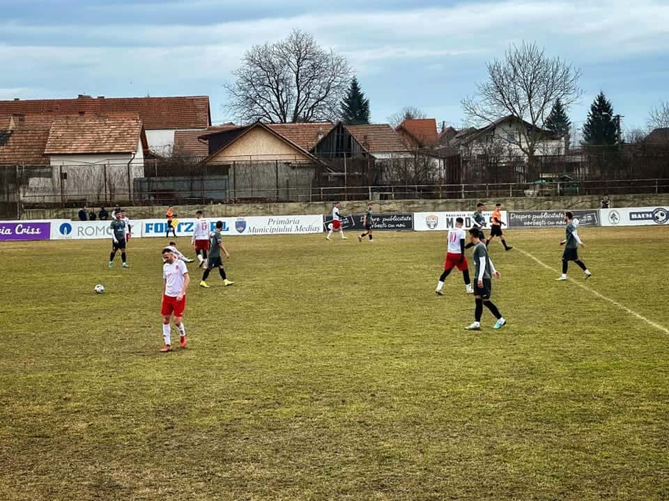 ACS Mediaș câștigă cu 4-0 testul cu ASA Tg. Mureș - Antrenorul Dumitru Solomon: ”Suntem în grafic”