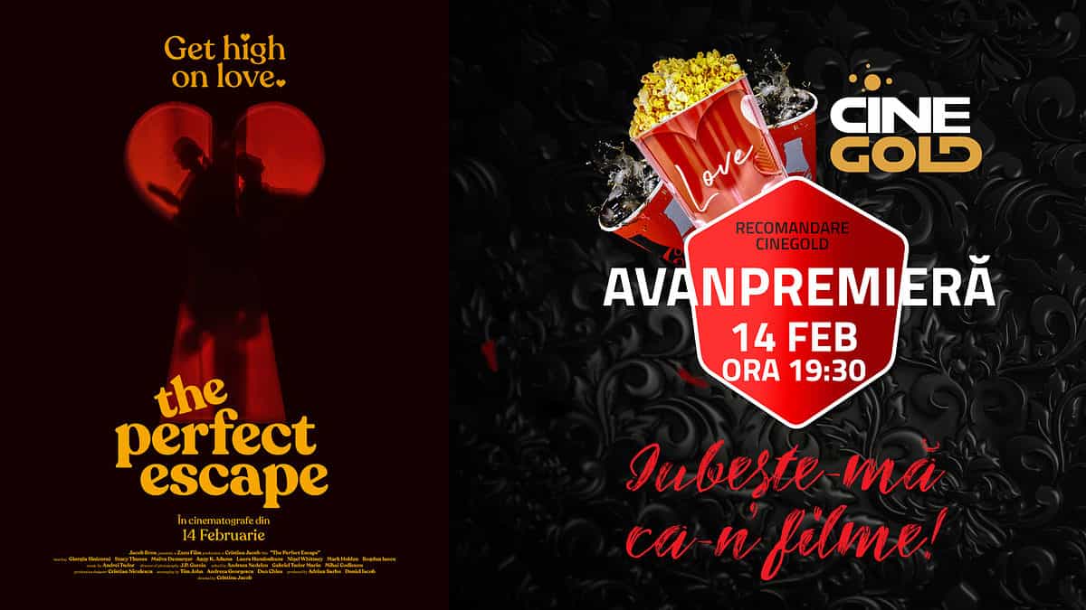 Iubește-te ca-n filme cu CineGold! Pachet special pentru săptămâna îndrăgostiților de cinema la Sibiu