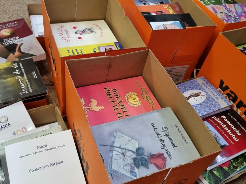 campanie de colectare de carte pentru republica moldova - au fost donate peste 800 de volume la biblioteca astra din sibiu