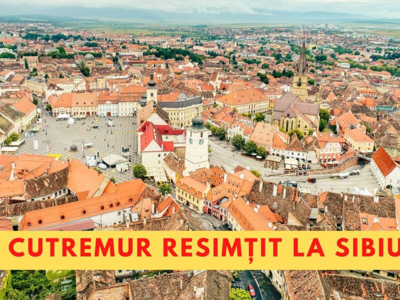 update cutremur de 5,2 grade luni în românia - seismul s-a resimțit și la sibiu!