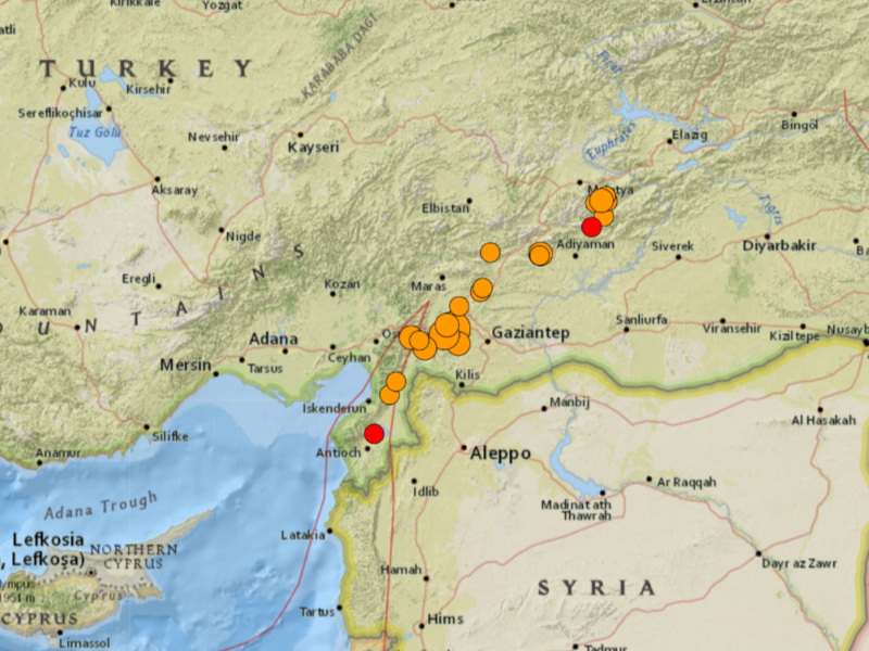 noaptea seismelor - patru cutremure în două ore în românia - un cutremur devastator a făcut sute de victime în turcia și siria