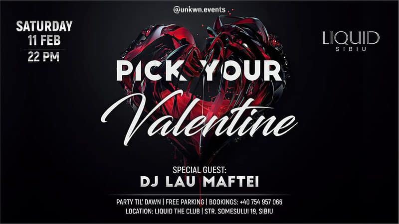 Două seri de neratat la Liquid - ”Trapmania” și „Pick your Valentine Party”, vineri și sâmbătă