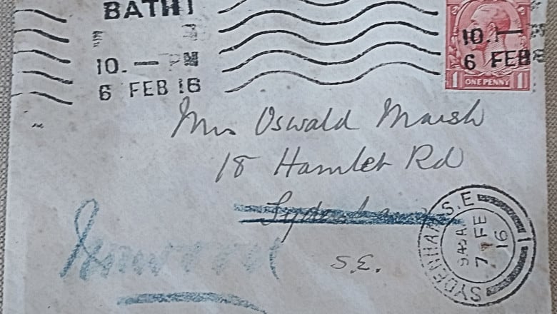 o scrisoare a ajuns la destinatar după un secol - a fost trimisă în 1916