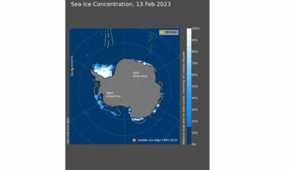 nou record de topire al banchizei din antarctica - oamenii de știință se tem