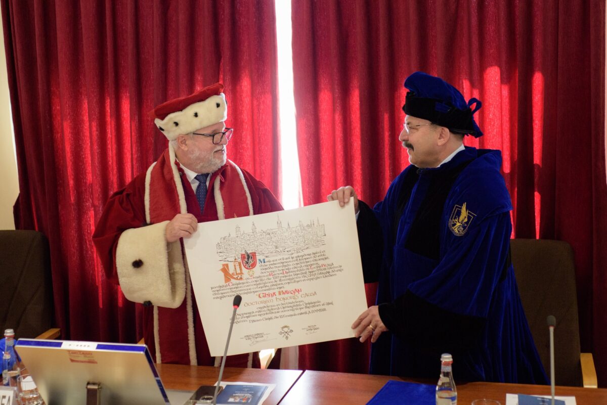 comandantul ghița bârsan de la aft sibiu a primit titlul onorific de "doctor honoris" al ulbs
