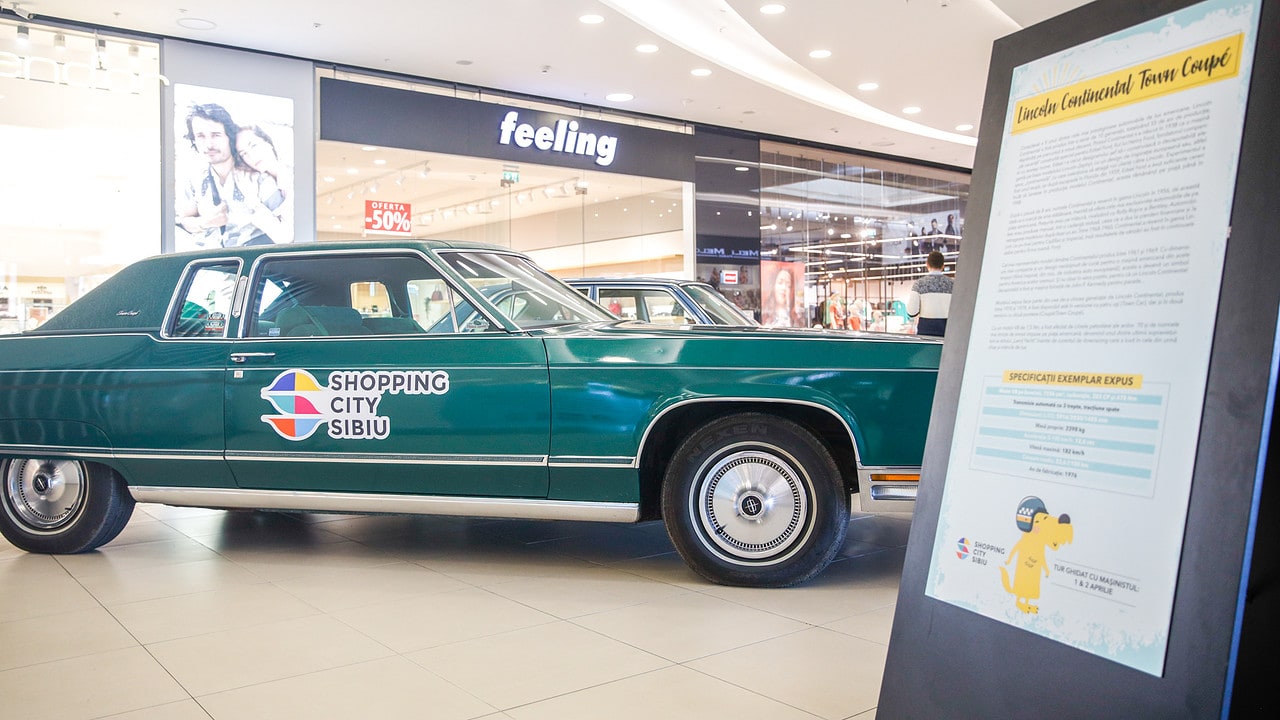 Descoperă fascinanta lume a mașinilor clasice la Shopping City Sibiu: O expoziție irezistibilă a legendelor auto din anii '60-'80