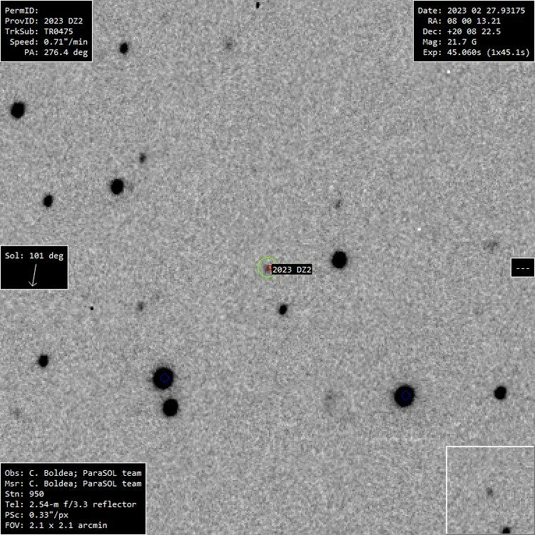 asteroid descoperit de astronomii români - va trece pe lângă pământ la sfârșitul lunii martie