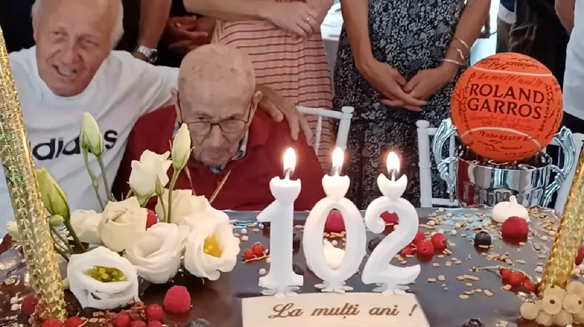 cel mai în vârstă antrenor de tenis din lume trăiește în românia - eugen vătășescu are 102 ani