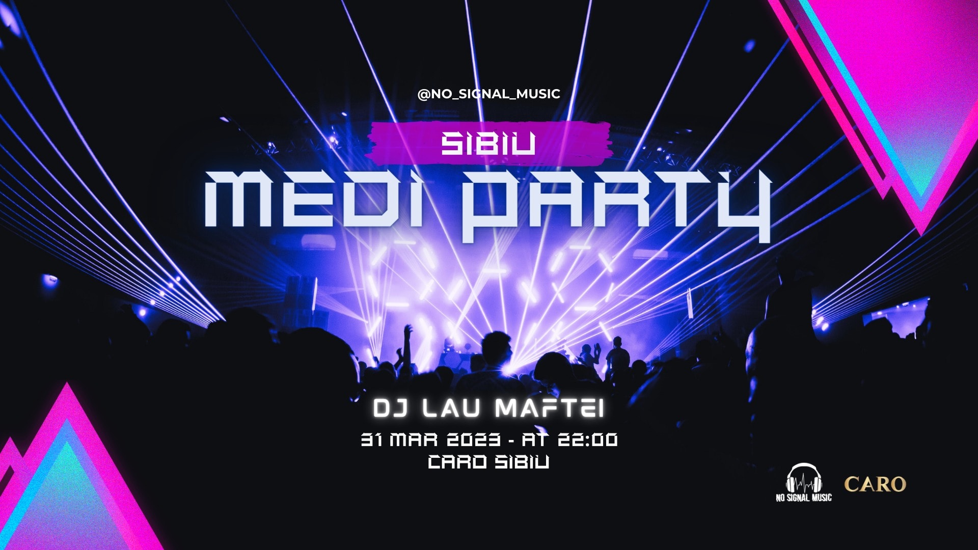 distracție până dimineața la caro cu mediparty și dj lau maftei