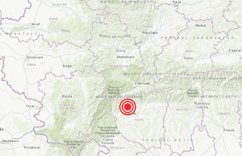 UPDATE - Cutremur luni cu magnitudine de 4,9 în România – Seismul s-a resimțit și la Sibiu