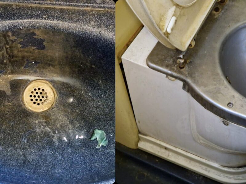 mizerie și rugină - cum arata wc-urile din vagoanele de la clasa 1 în trenul sibiu - constanța
