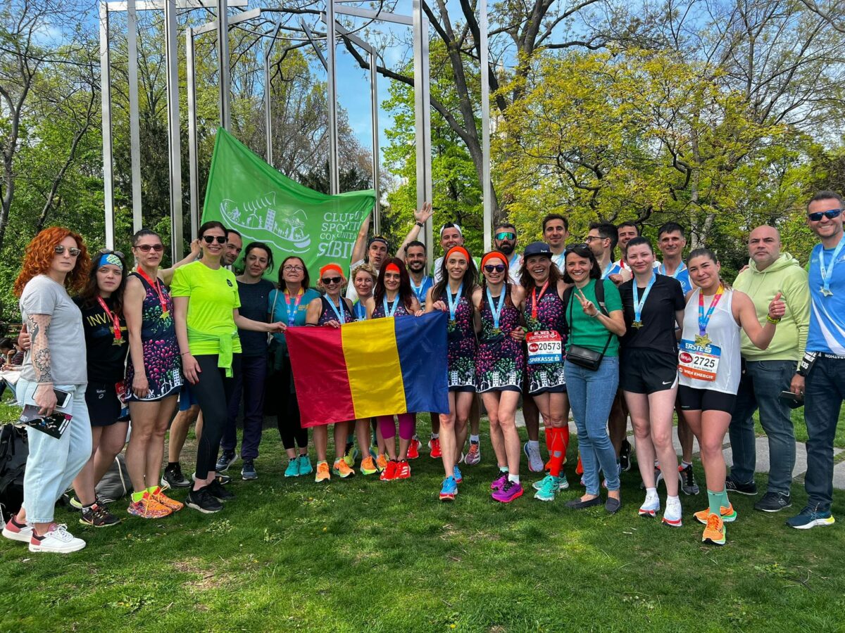 Rezultate notabile pentru Clubul Sportiv Comunitar Sibiu la Vienna City Marathon