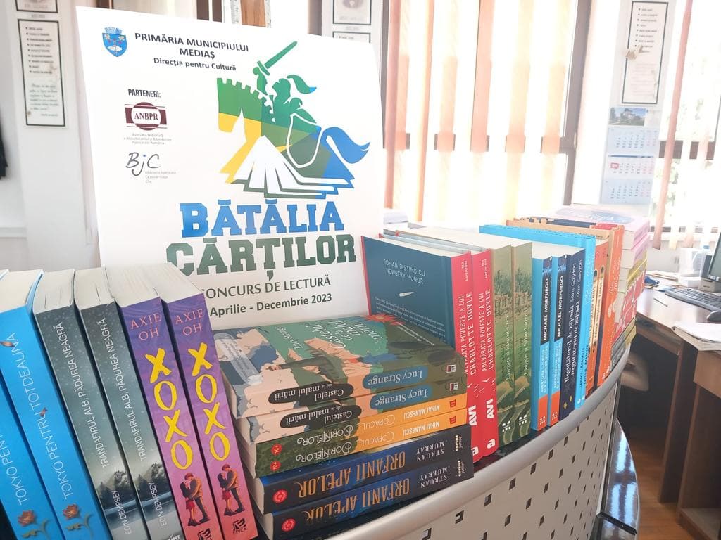 medieșenii invitați la lectură - începe o nouă ediție a concursului național ”bătălia cărților”
