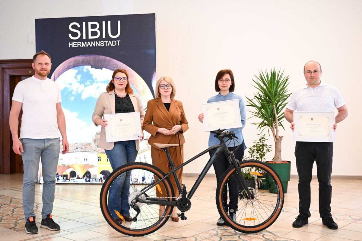 primăria sibiu a premiat câștigătorii concursului pentru denumirea parcului belvedere