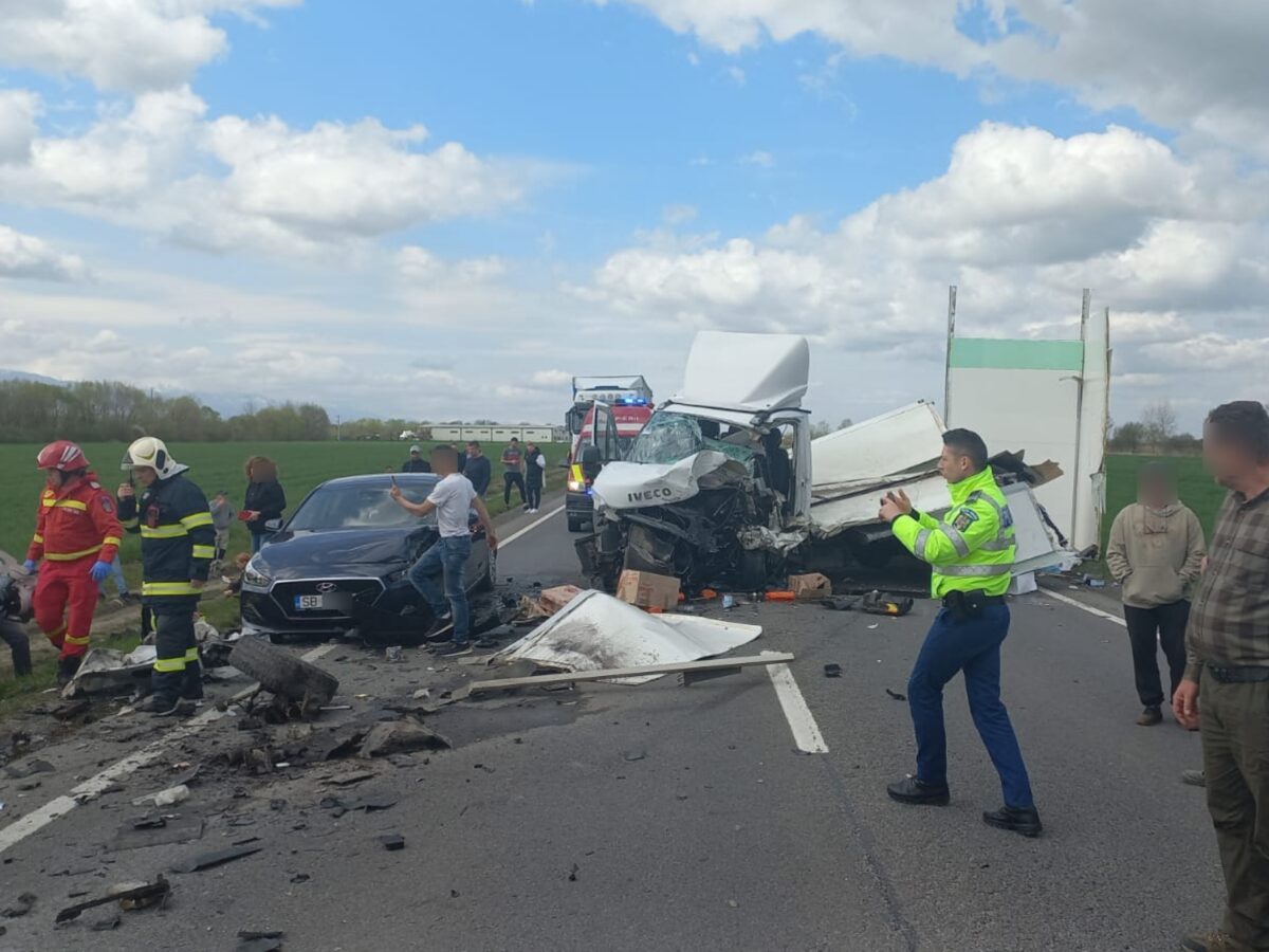 sibian implicat într-un accident grav în județul brașov