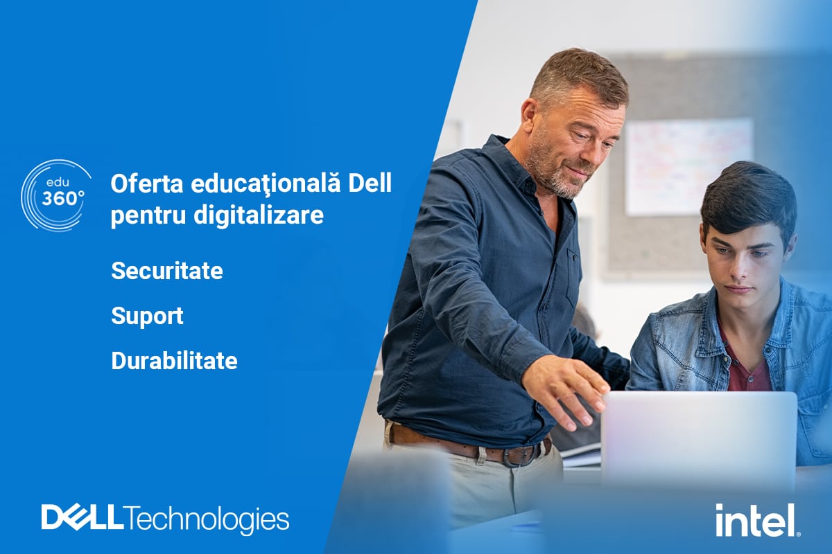 digitalizarea educației din românia cu fonduri pnrr. ofertă specială dell edu 360